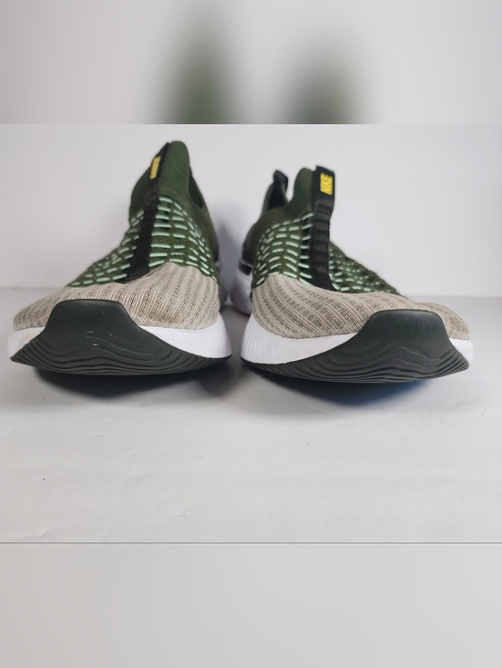 Nike React Phantom Olive Green Tan Run FlyKnit 2 Athletic Shoe Sneakers Men S 14 main image 5